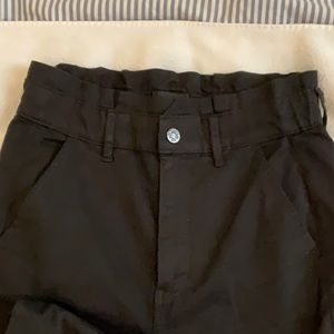 White House Black Market Paperbag Extra High Rise Slim Ankle Pants